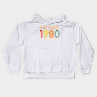 vintage 1960 Kids Hoodie